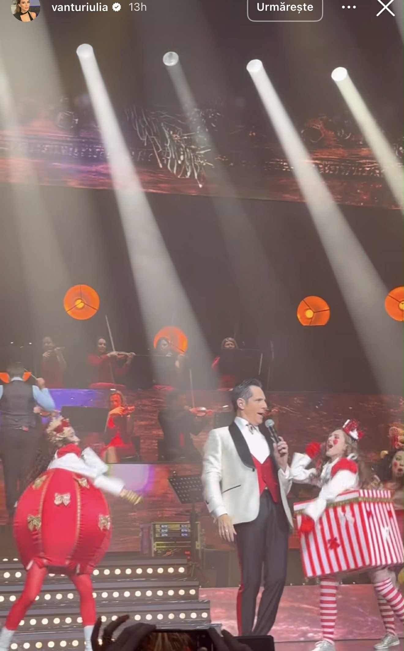 Ce s-a întâmplat la concertele de Crăciun ale lui Ștefan Bănică jr de la Sala Palatului. Lavinia Pîrva l-a dat de gol: „Știu bine omul din spatele scenei”