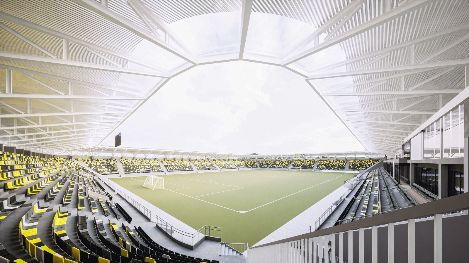 Stadion de 30 de milioane de euro la Brașov, care nu are echipă în primele două ligi. Cum va arăta și când va fi gata