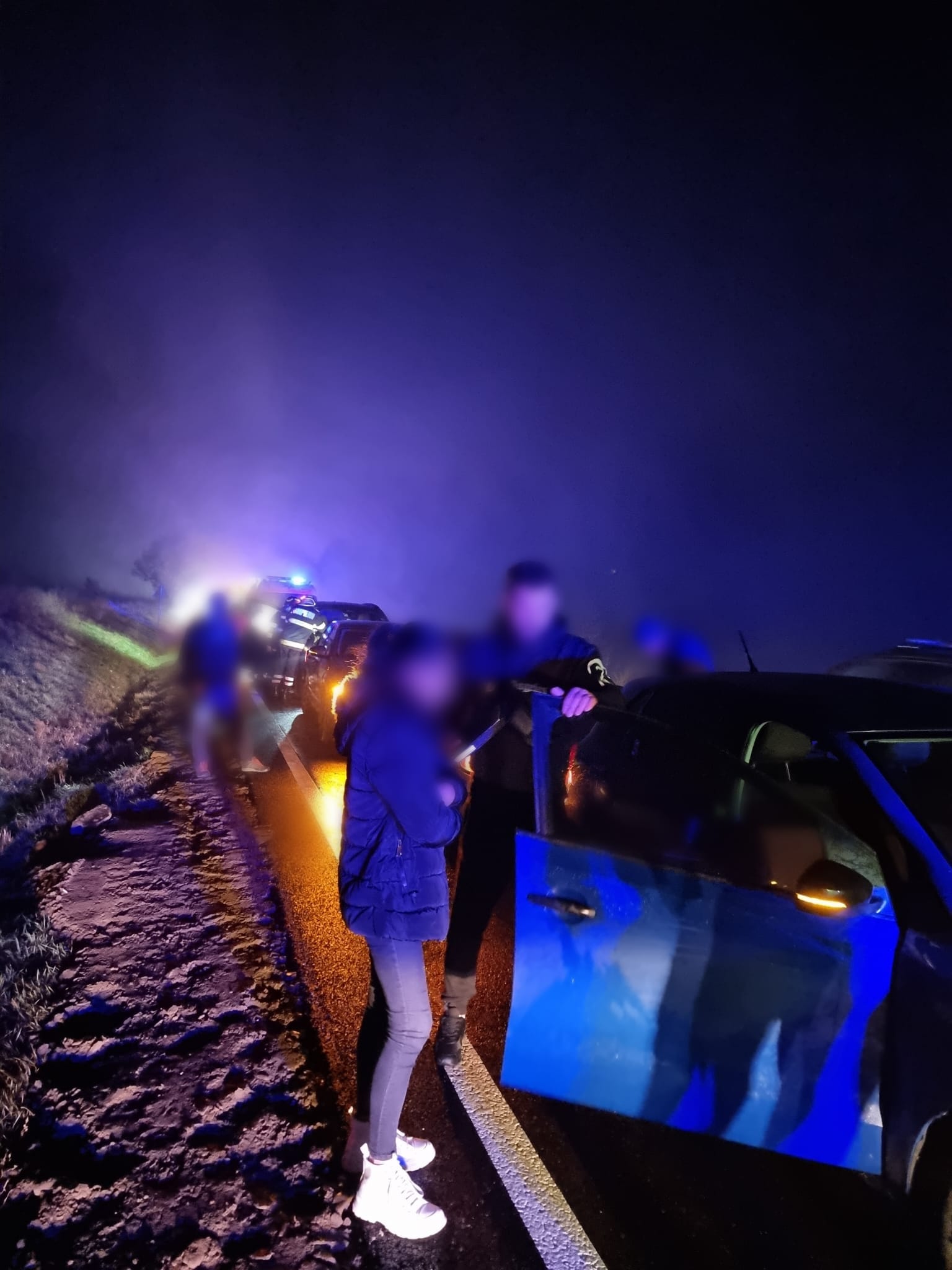 Accident în lanț cu 7 mașini în județul Suceava. Două persoane au fost rănite