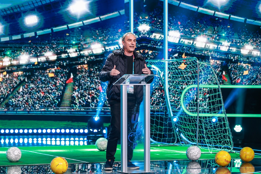 Gică Hagi, Mircea Lucescu, Emeric Jenei şi Radu Pietreanu, momente savuroase la „iUmor”