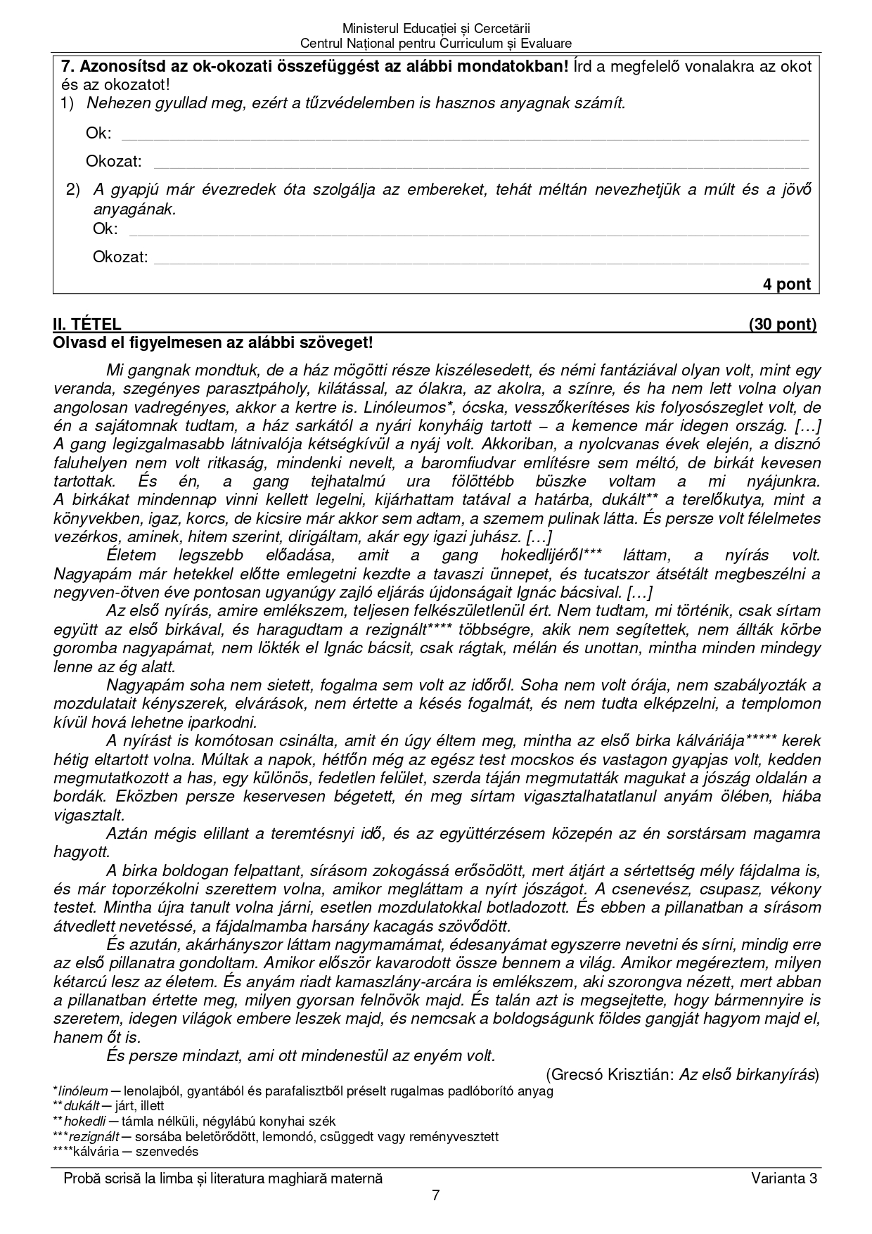 Evaluarea Națională 2026 la limba maternă s-a încheiat - ce subiecte au picat și care este baremul