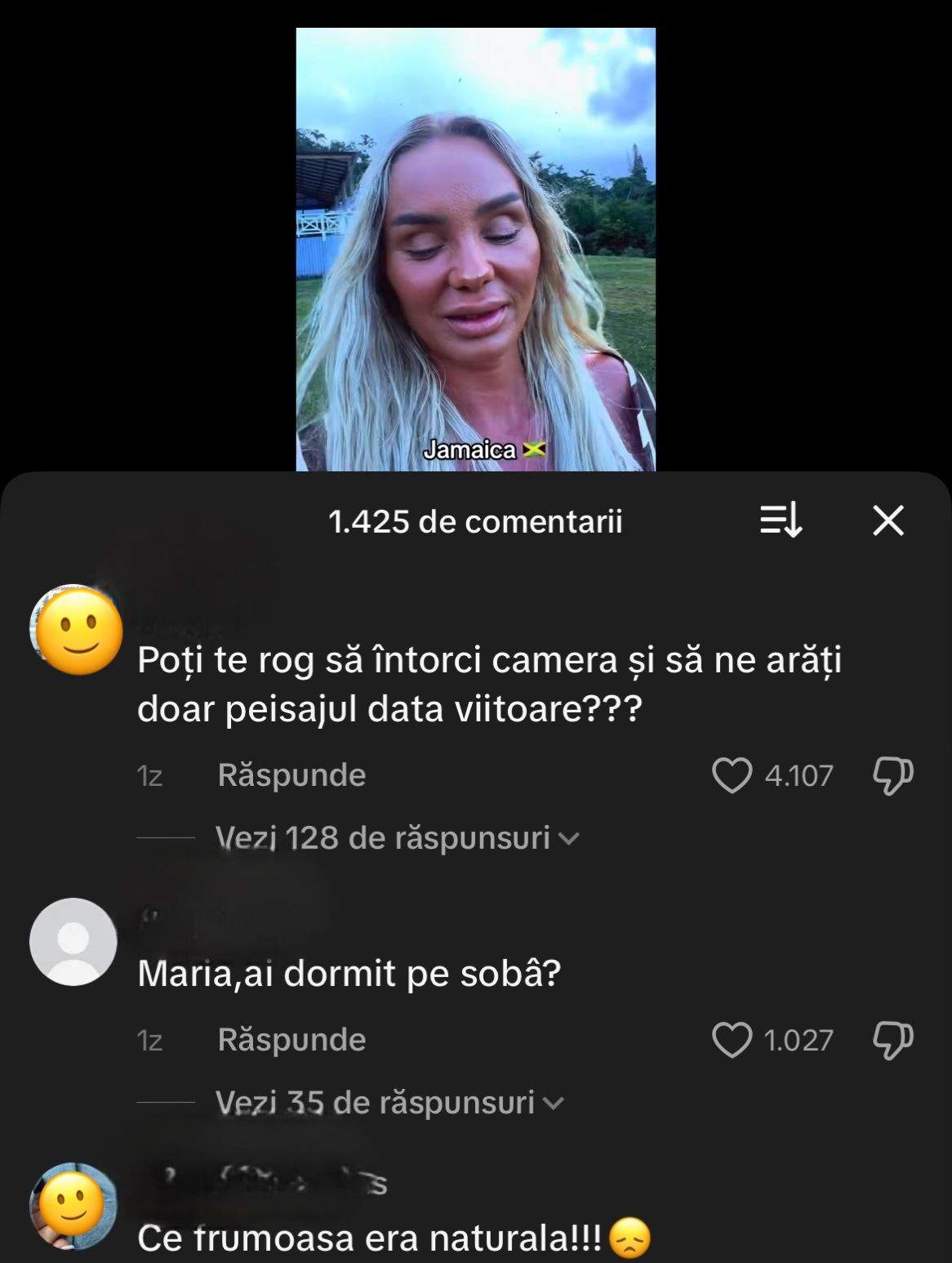 Cum arată Maria Constantin nemachiată. Fanii au criticat-o dur, iar ea le-a dat replica: „Ai dormit pe sobă?”