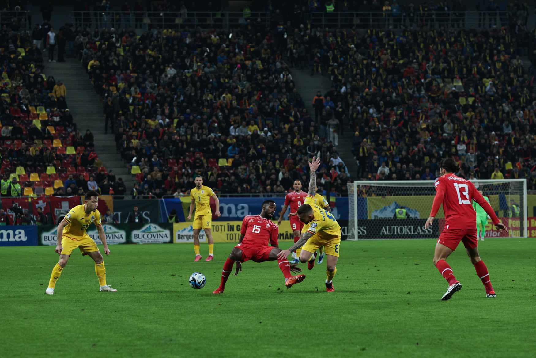 Alibec a marcat, Moldovan a închis poarta. Tricolorii au învins Elveția și au câștigat grupa I a preliminariilor Euro 2024