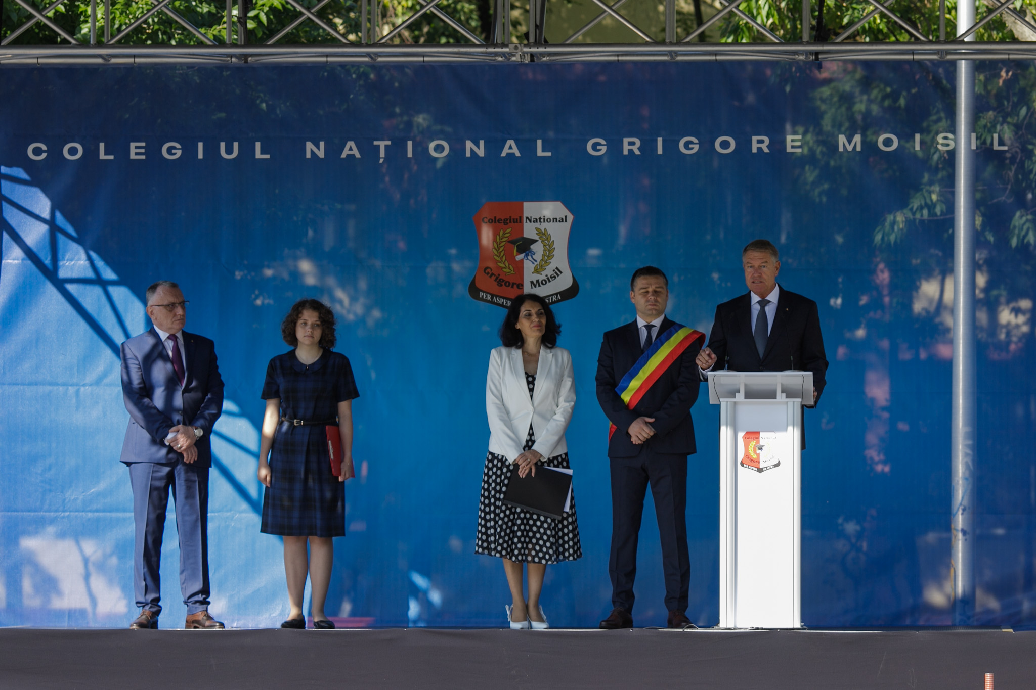 Klaus Iohannis, discurs la început de an școlar: „Contează mai puțin nota și mai mult dezvoltarea copilului”