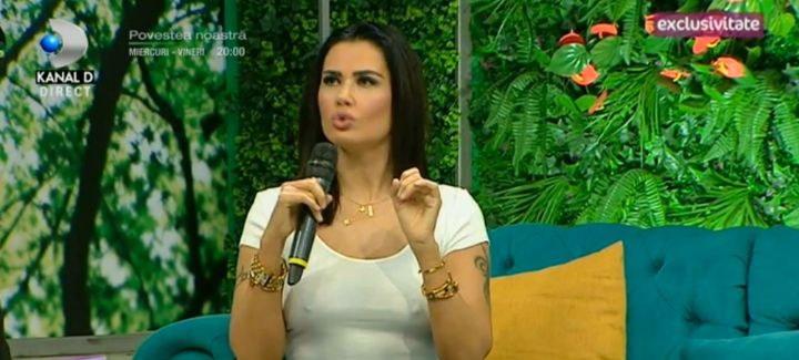 Oana Zăvoranu, fără sutien. Prima apariție la TV după ce și-a scos silicoanele | FOTO