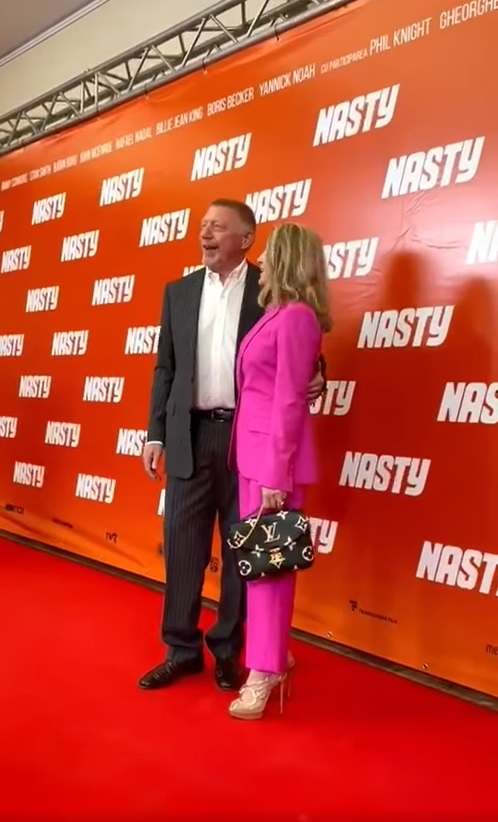 Nadia Comăneci, lecție de eleganță la premiera filmului documentar despre Ilie Năstase. A fost însoțită de Boris Becker
