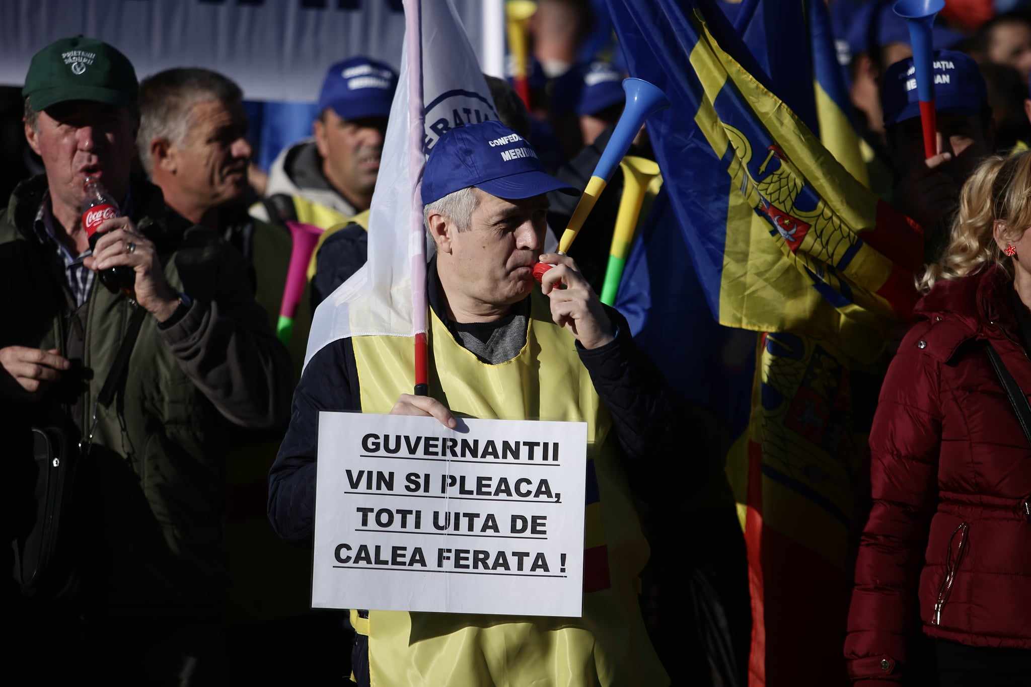Sindicaliștii protestează la Guvern față de proiectul de lege al pensiilor. Care sunt principalele nemulțumiri