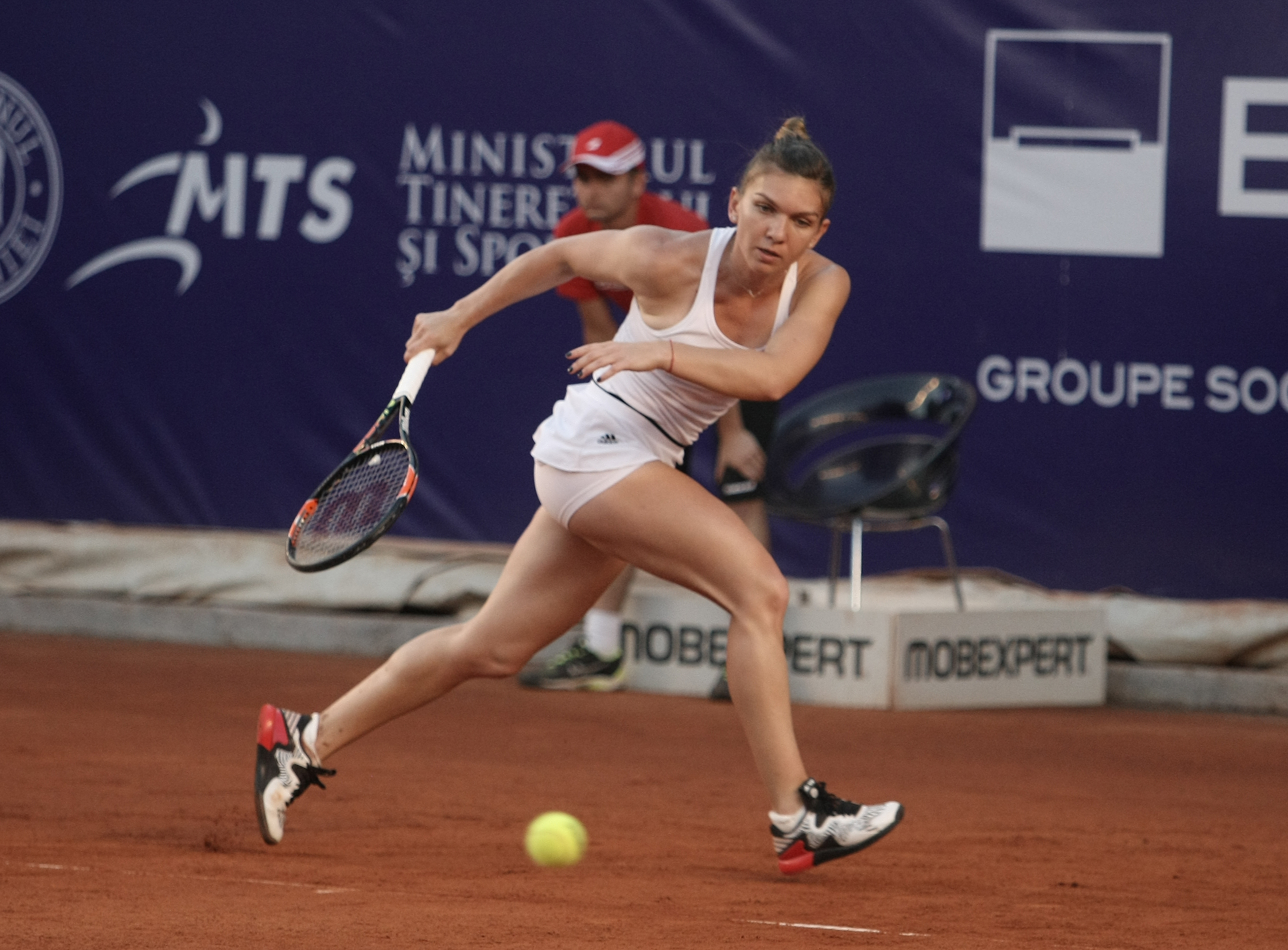 Openul de tenis al României. Cele mai spectaculoase instantanee surprinse la meciul Simonei Halep / GALERIE FOTO