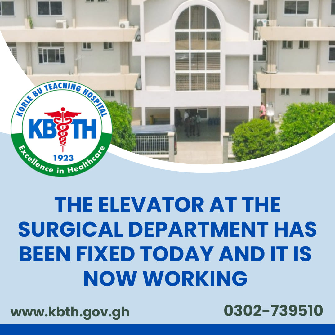 Korle-Bu repairs elevator