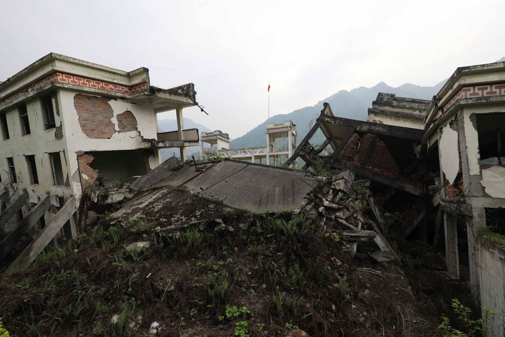 FOTO/ Sichuan, orașul-fantomă din China vizitat anual de milione de turiști