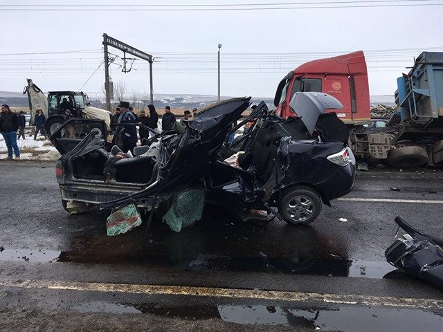 Accident grav în Constanța. Două persoane au murit / GALERIE FOTO & VIDEO