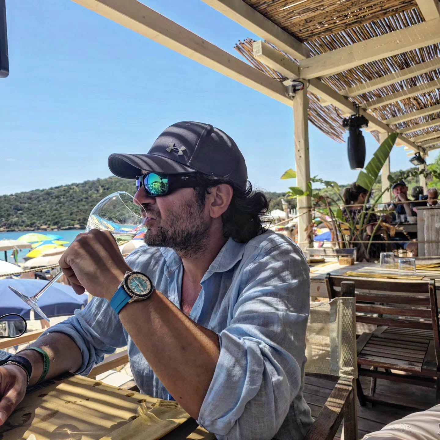Cum au apărut chef Florin Dumitrescu și soția în vacanța din Italia: „Nu vrem să plecăm de pe plajă!”
