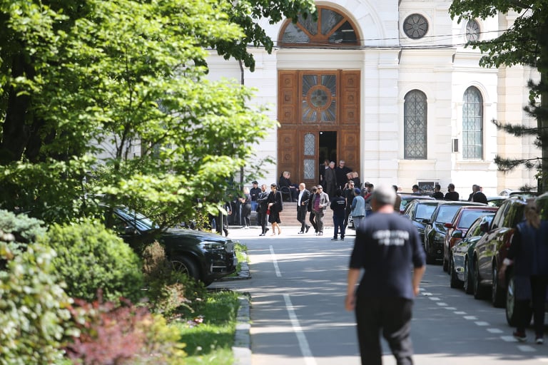 Alex Faur a fost înmormântat la Cimitirul Bellu | FOTO