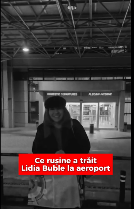 Cum a apărut Lidia Buble în aeroport. I-a fost rușine cu sacoșa de rafie. „În pământ îmi vine să intru. Toți bărbații erau la costum”