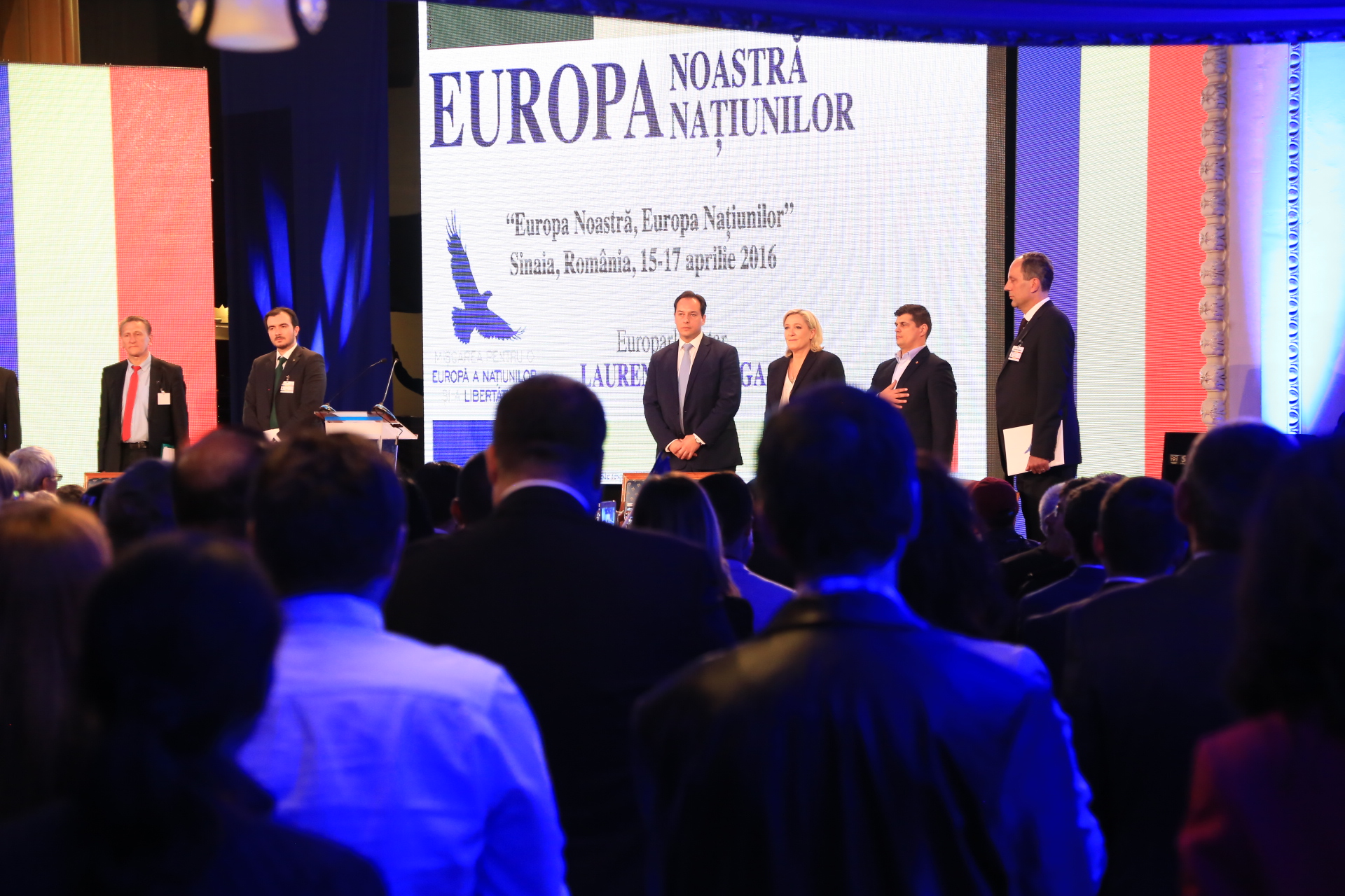 Extremista Marine Le Pen a ţinut un discurs la Sinaia | GALERIE FOTO