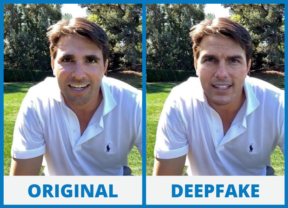 A popular deepfake video of Hollywood actor Tom Cruise