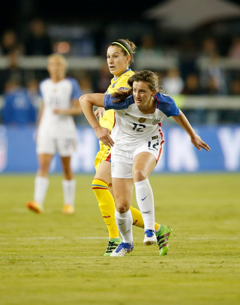 Fotbal feminin. Campioana mondială SUA a distrus România, în amicalul de lux de la San Jose | VIDEO