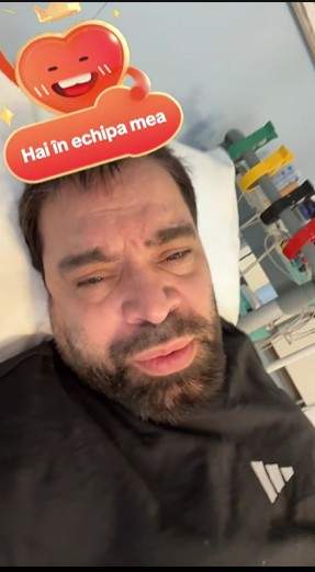 Florin Salam s-a filmat pe patul de spital. Cu ce probleme medicale se confruntă manelistul: „Să vă rugați pentru el”