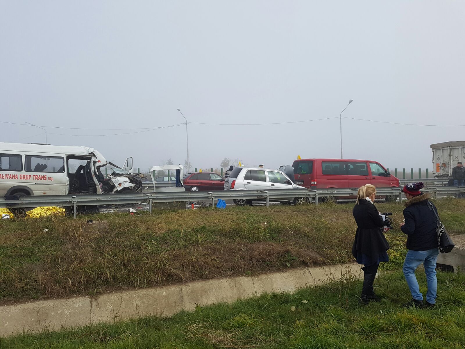 Accidentul de pe Autostrada Soarelui. O parte din șoferii implicați în carambol au rămas fără permis