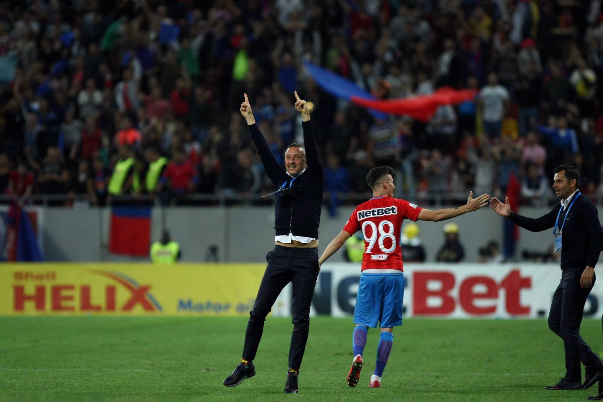 Toate reacțiile după Derby de România: FCSB - Dinamo 1-0. Gigi Becali: ”E bucurie. Cânt Traviata de Verdi”. Mutu: ”Egalul era echitabil”  / GALERIE FOTO
