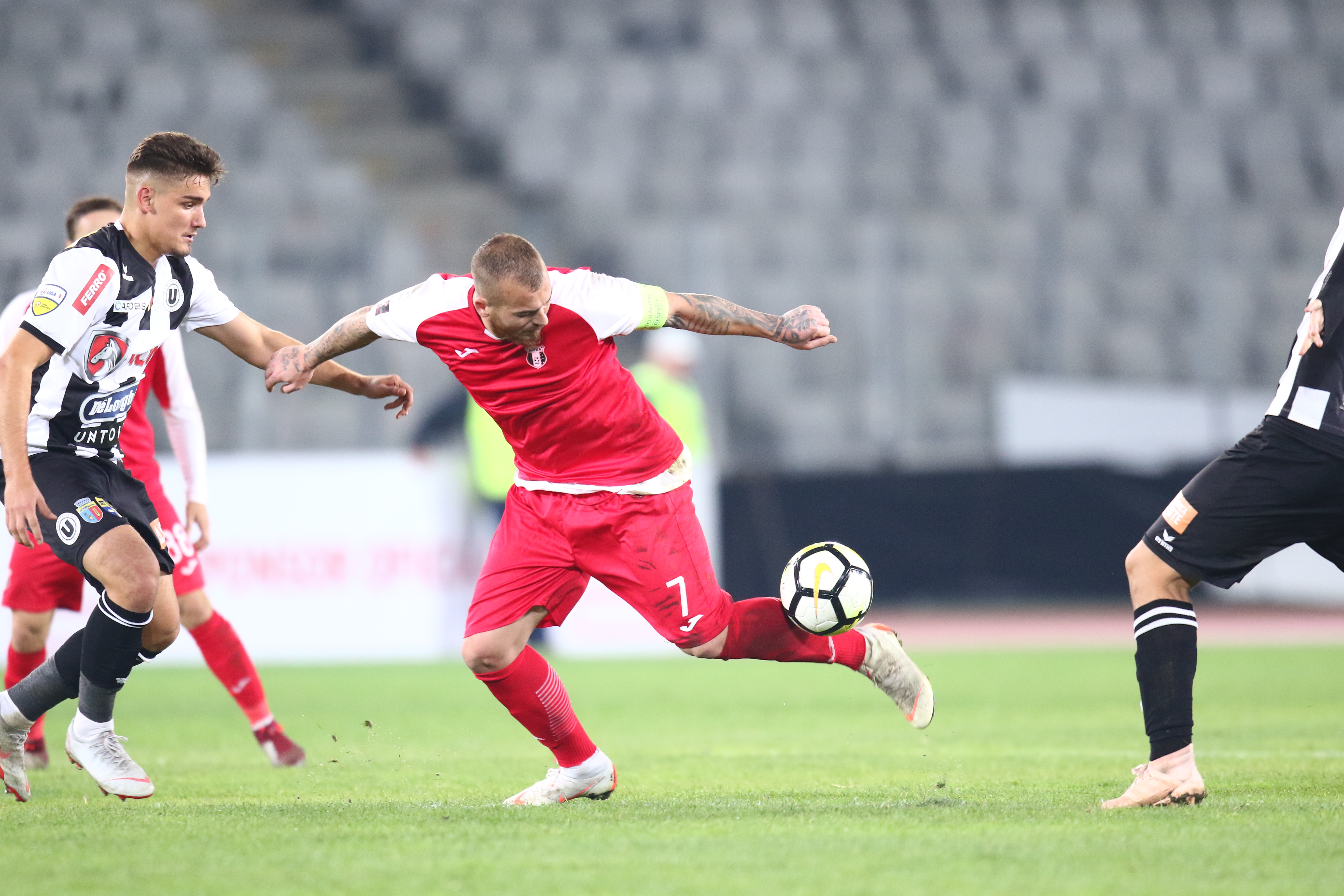 Prima reacție a fotbalistului Valentin Gheorghe, după prostia făcută în finalul meciului U Cluj - Astra Giurgiu: "Nu mi-am dat seama că sunt în ofsaid"