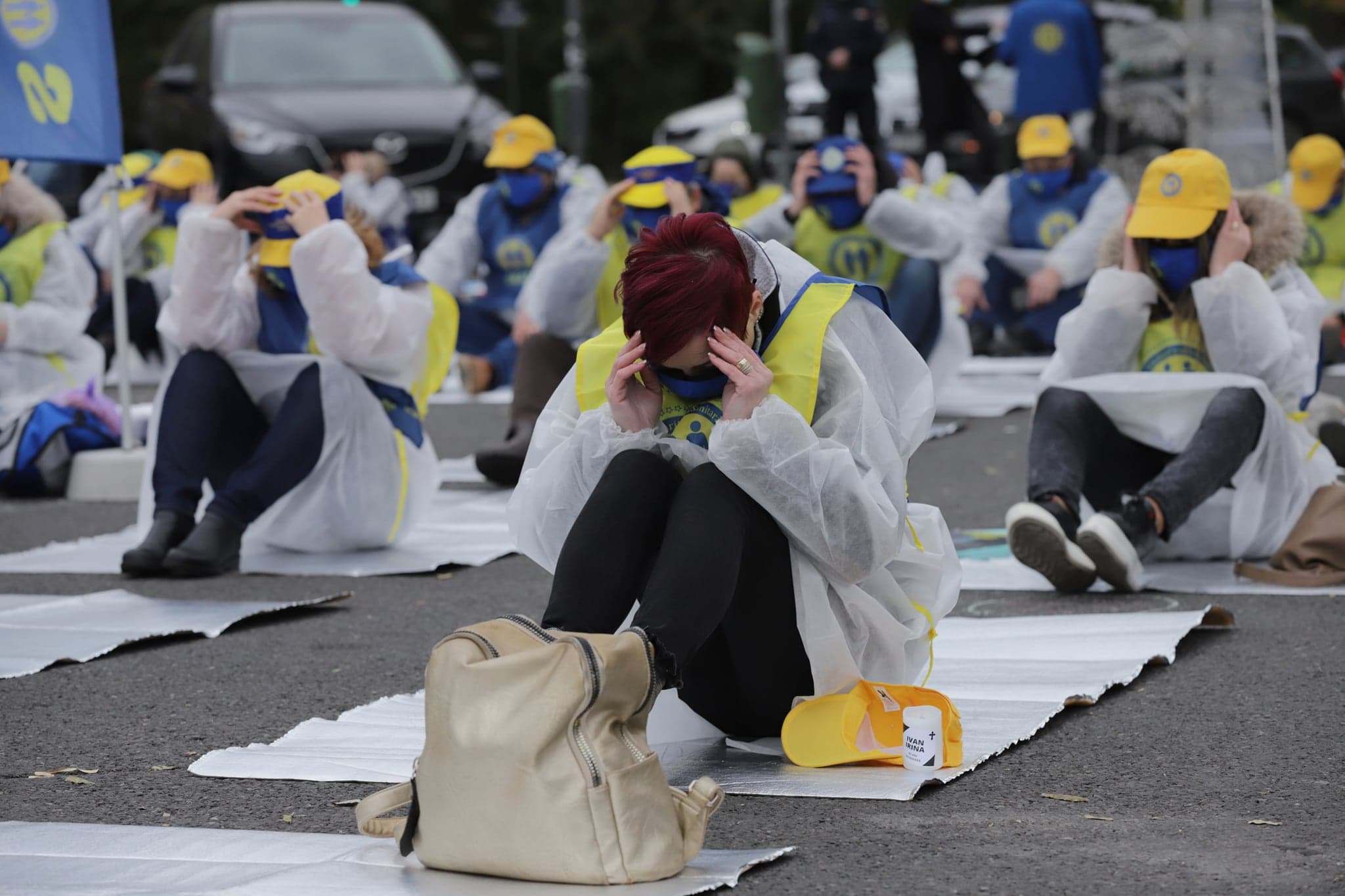 Protest al Federaţiei “Solidaritatea Sanitară”. Guvernul Orban, acuzat că scade veniturile lucrătorilor din Sănătate. Replica Executivului