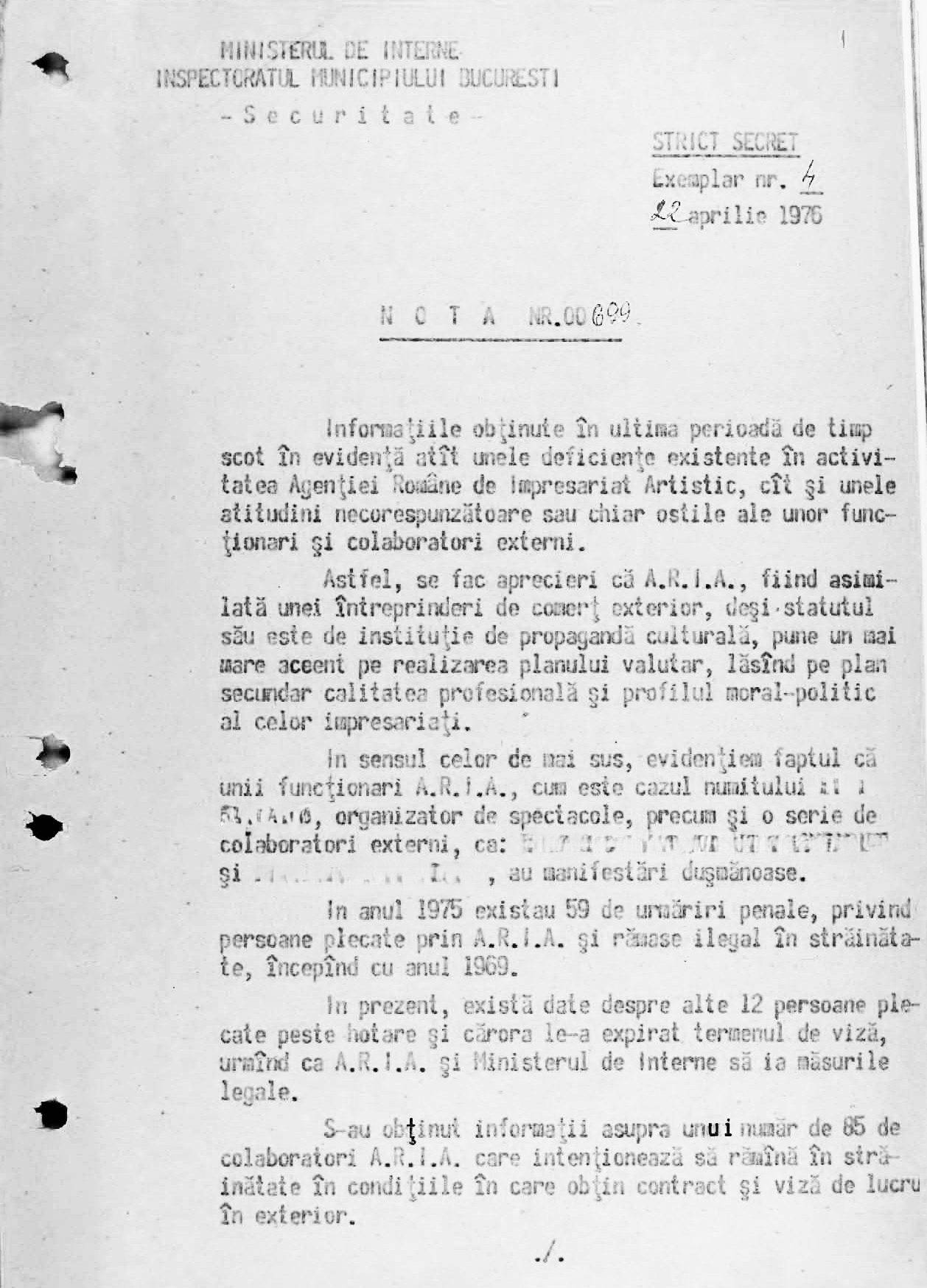 Artiștii și Securitatea: cazul instrumentistului care a vândut balade și hore românești pentru coloana sonoră a unor filme porno