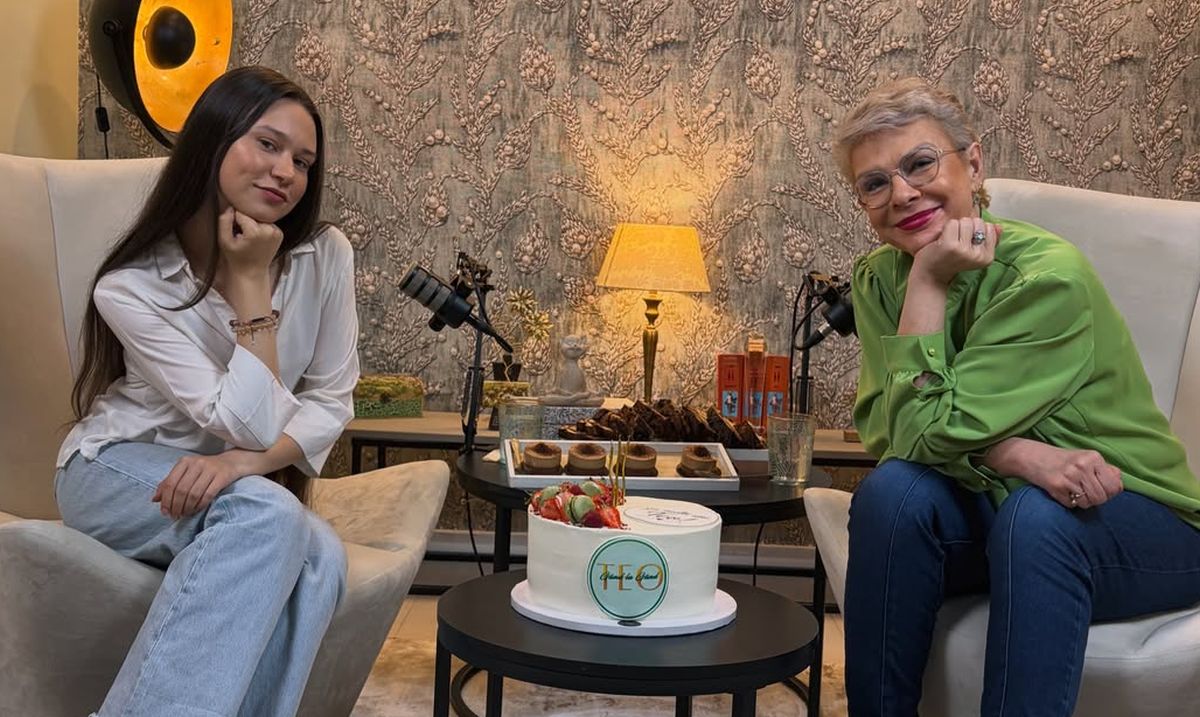 Teo Trandafir și fiica ei, Maia