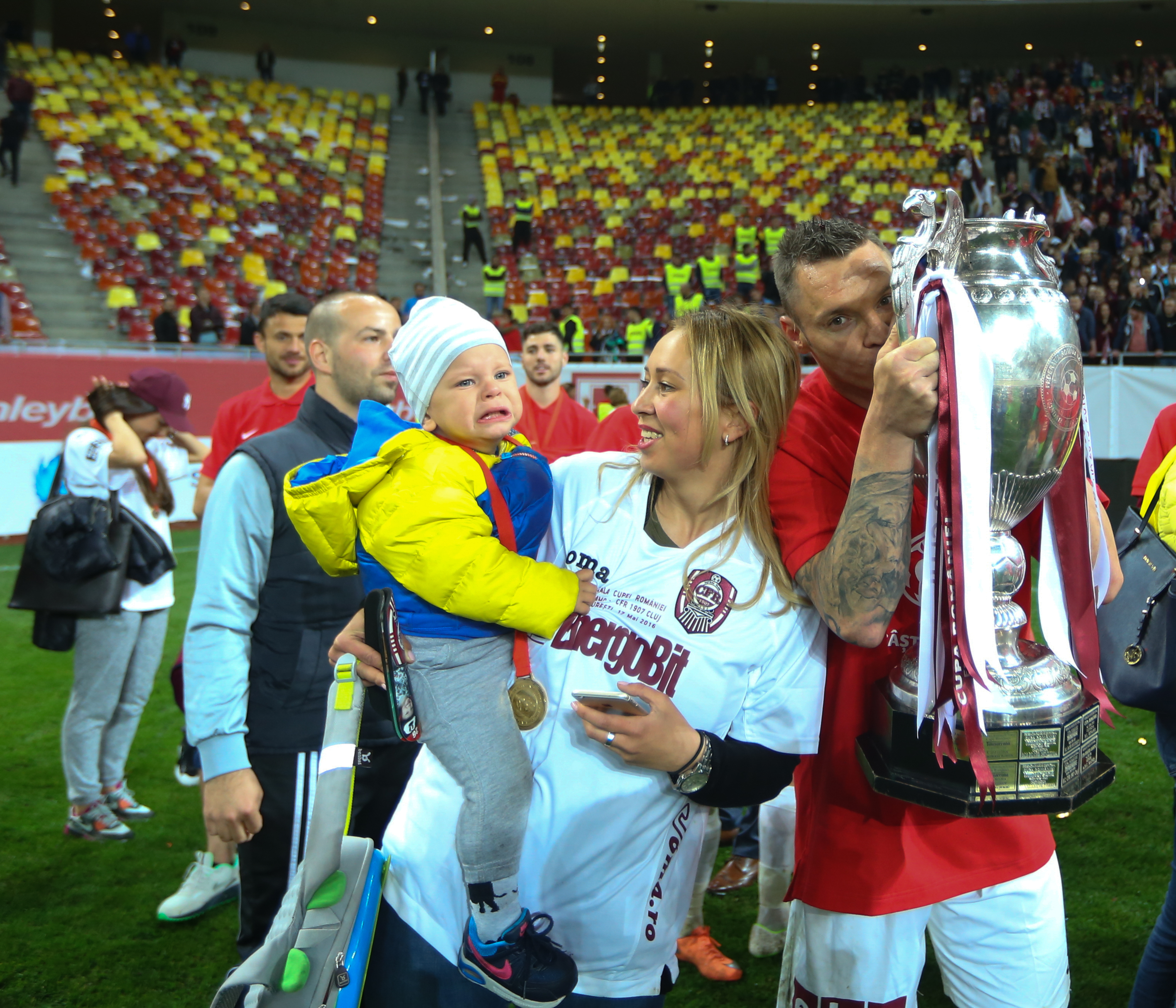 Ce nu s-a văzut la televizor de la finala Dinamo - CFR Cluj. Imagini superbe de pe „Arena Națională” | GALERIE FOTO