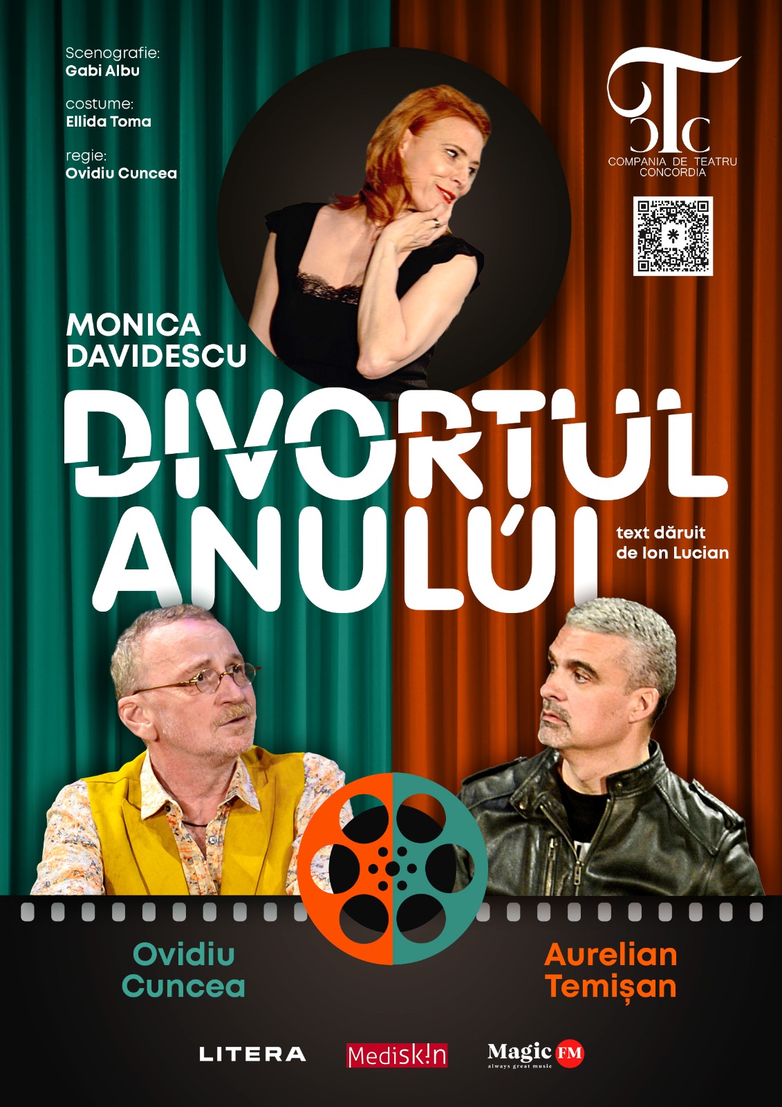 Compania de Teatru Concordia vă invită la spectacole