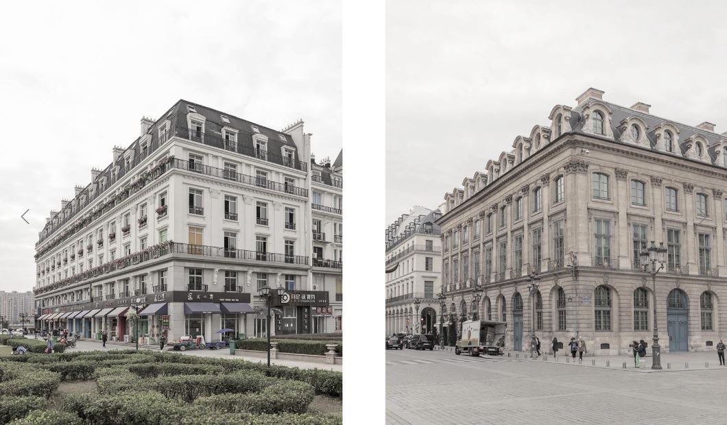 GALERIE FOTO| Franța sau China? Falsul Paris dintr-o suburbie a orașului Hangzhou