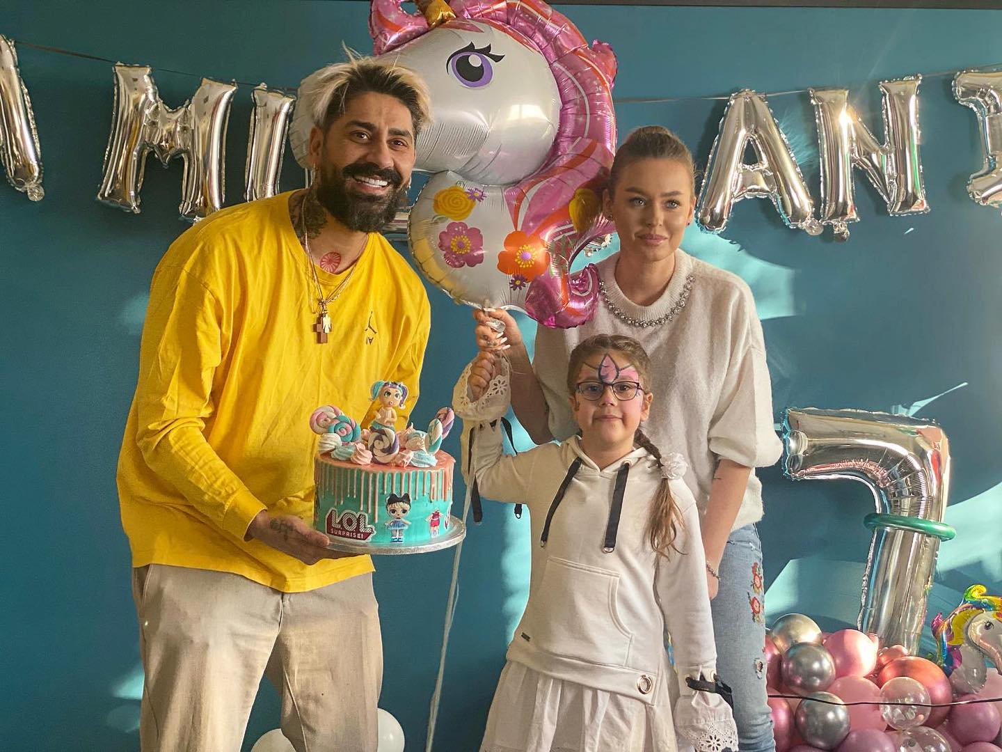 Imagini adorabile cu fiica lui Connect-r și a Mishei. Maya a împlinit 11 ani și își dorește să se mute în Coreea