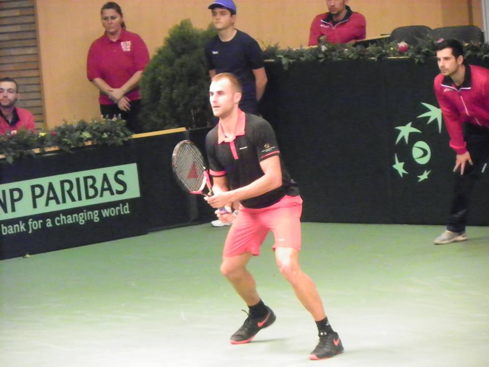 Cupa Davis, România - Slovenia 4-1. Adi Ungur a pierdut, Marius Copil a câștigat! Urmează Spania / GALERIE FOTO