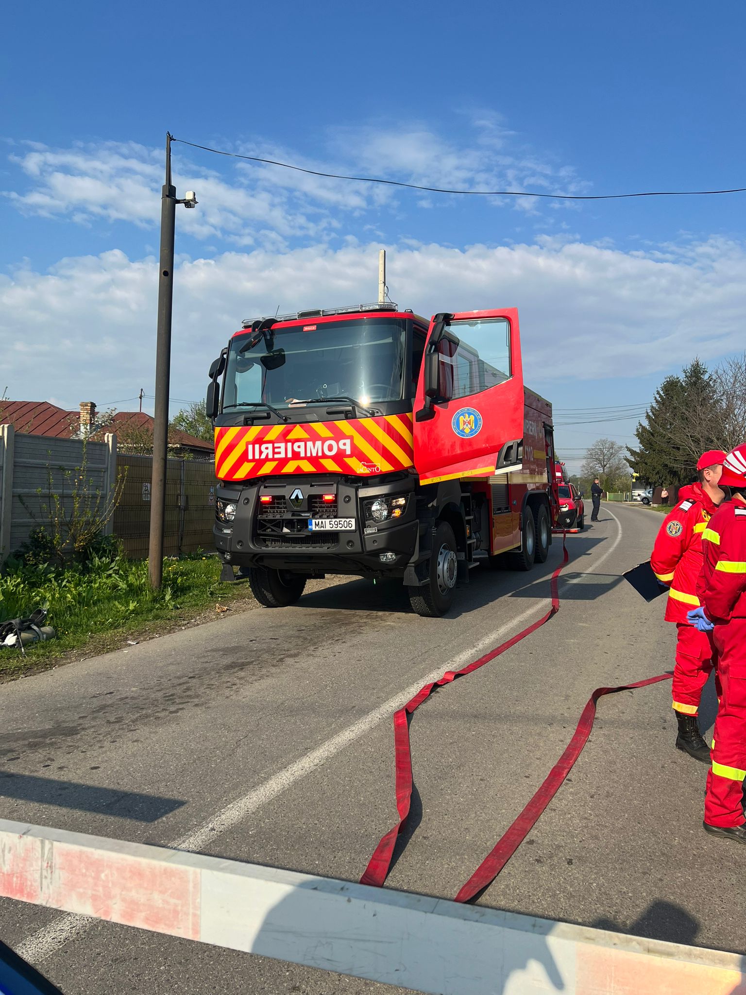 Locomotiva unui tren de marfă a luat foc, după ce a plecat din gara Brazi. Întârzieri pe ruta Ploieşti-Bucureşti