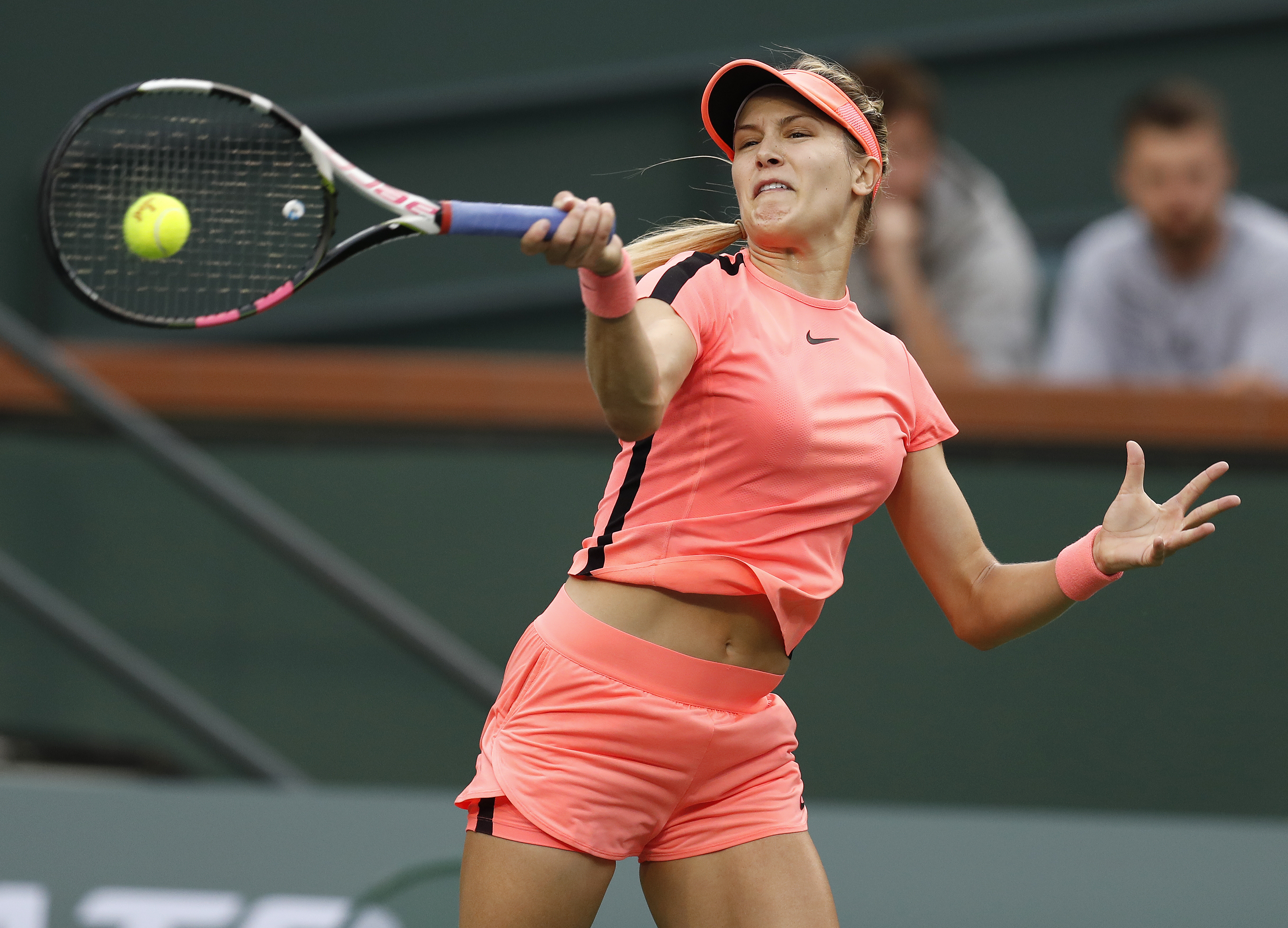 Ultima ispravă a jucătoarei de tenis Eugenie Bouchard. A pierdut în calificări la Miami / GALERIE FOTO