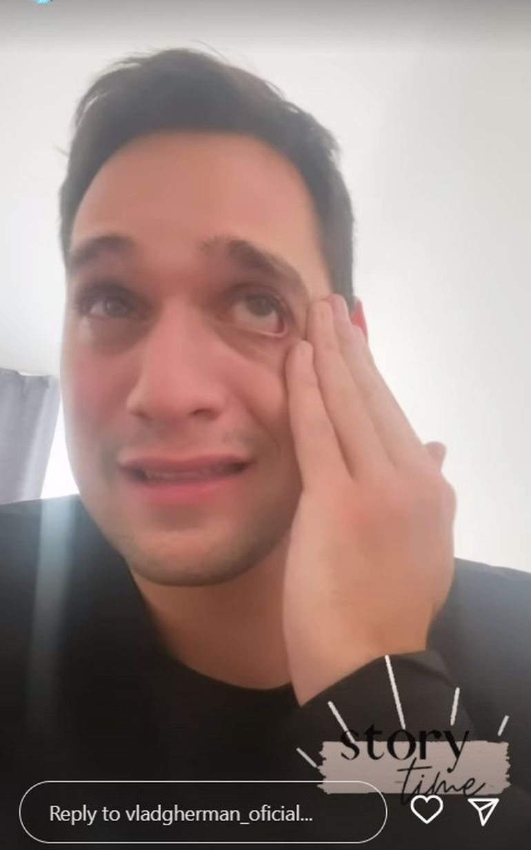 Vlad Gherman, imagini de când a suferit din cauza despărțirii de Cristina Ciobănașu: „Nu e absolut nimic rușinos în asta”