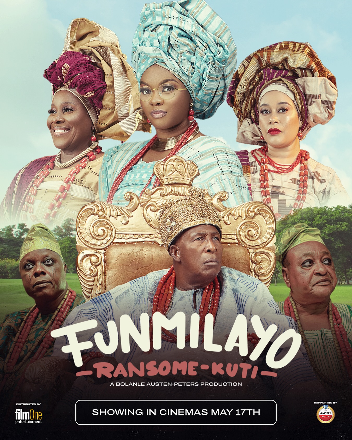 ‘Funmilayo Ransome-Kuti’ by Bolanle Austen Peters will hit cinemas May 17