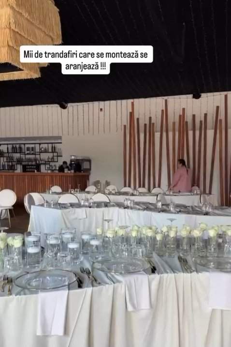 Dorian Popa și Andreea se căsătoresc astăzi. Primele imagini de la eveniment. „Avem o mână de invitați, suntem doar 90”