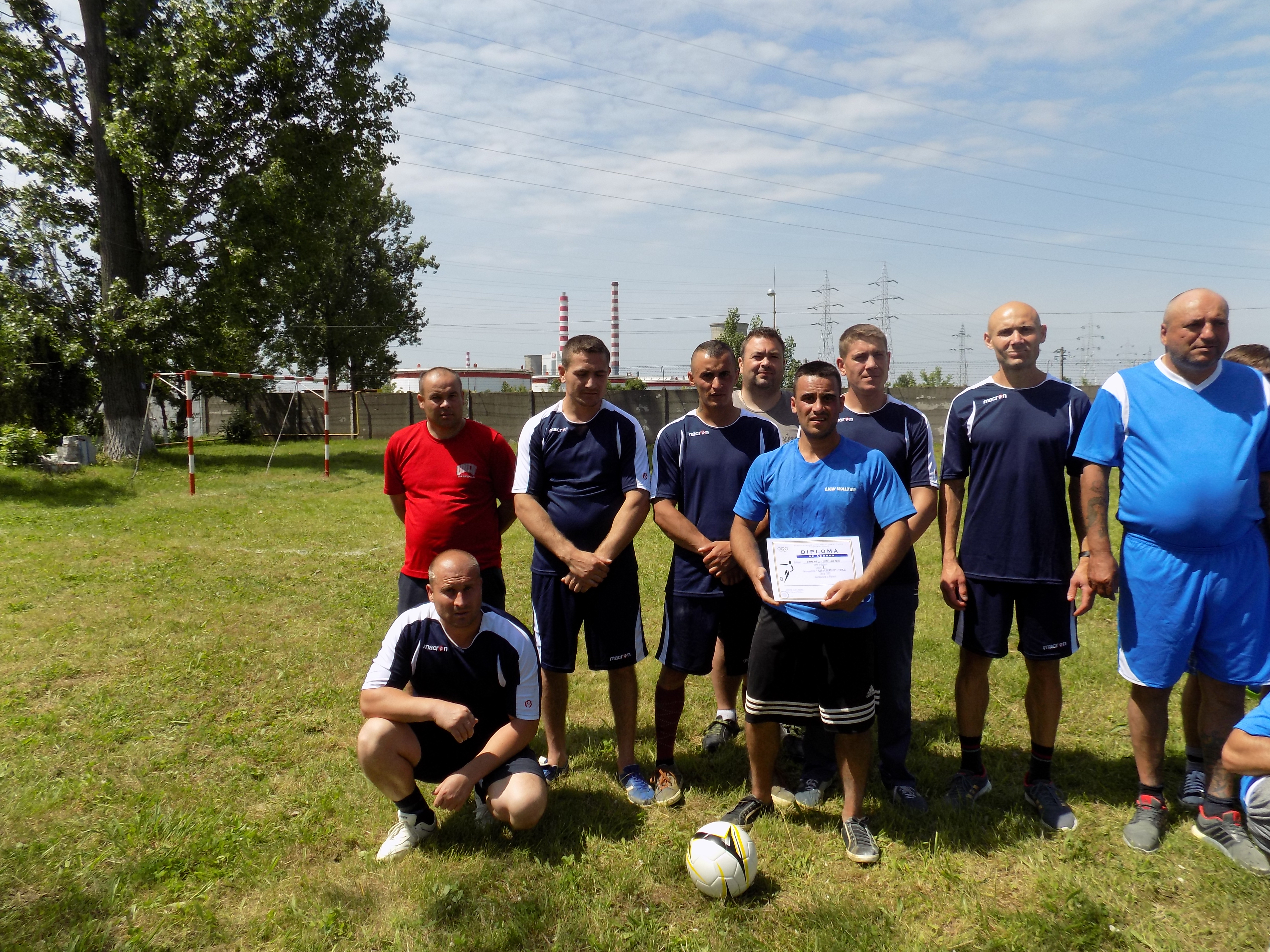 Reportaj cu deținuții fotbaliști la Penitenciarul Ploiești. Cupa Libertății, ca mijloc de reintegrare post-detenție. Barcelonezii, la putere, peste ”lupii galbeni”! FOTO
