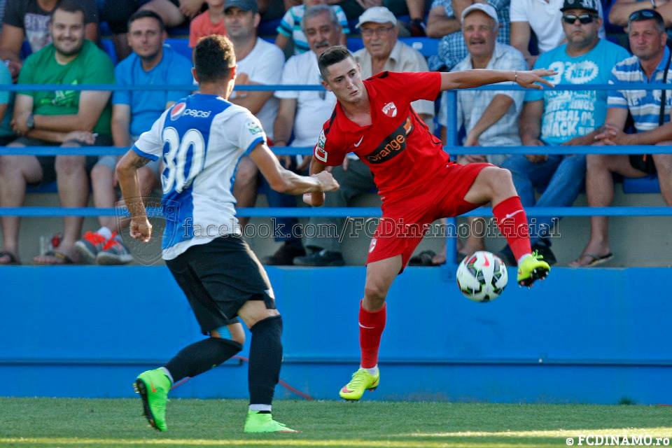 LIGA I: Viitorul - Dinamo 1-1. ^Răzvan Marin a deschis scorul, Patrick Petre a egalat. Gazdele au cerut două penalty-uri. Hagi: ”Au fost clare, 200%!”. A fost meciul copiilor de mari fotbaliști