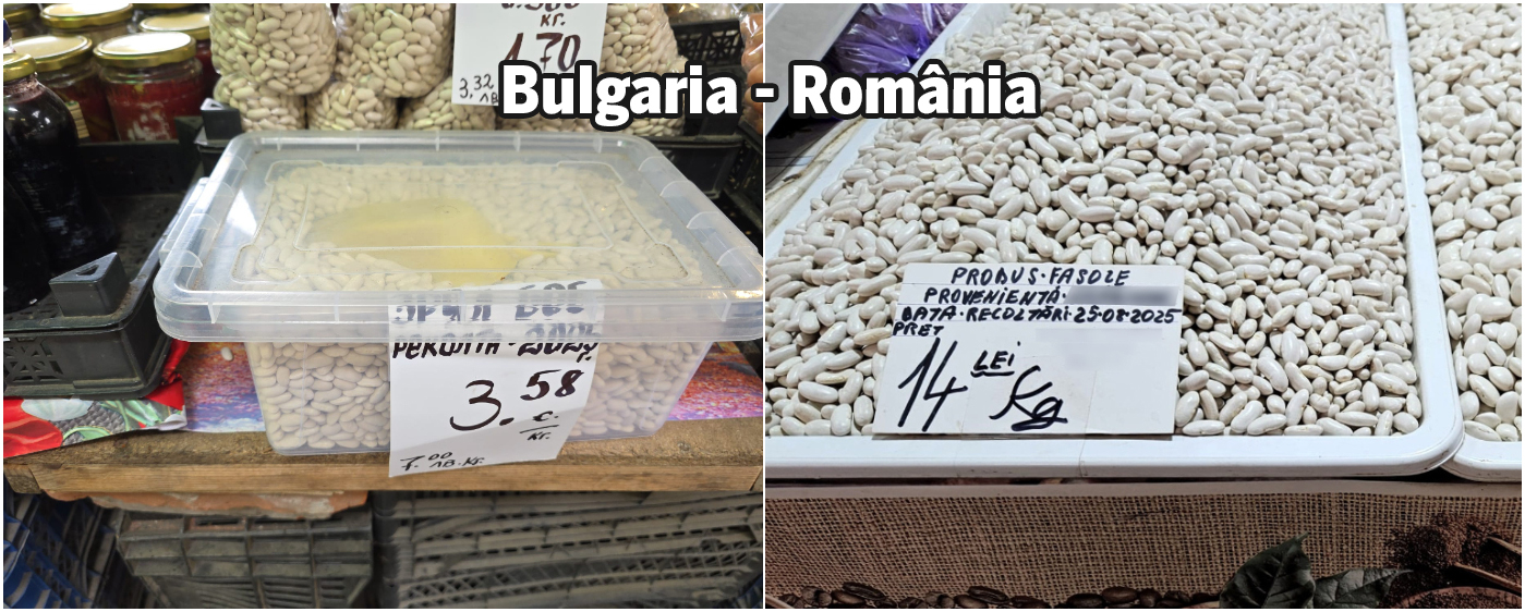 Experiment Libertatea. Preţurile la alimente în Bulgaria faţă de România: şi castraveţii aduşi din Grecia sunt mai scumpi la vecini