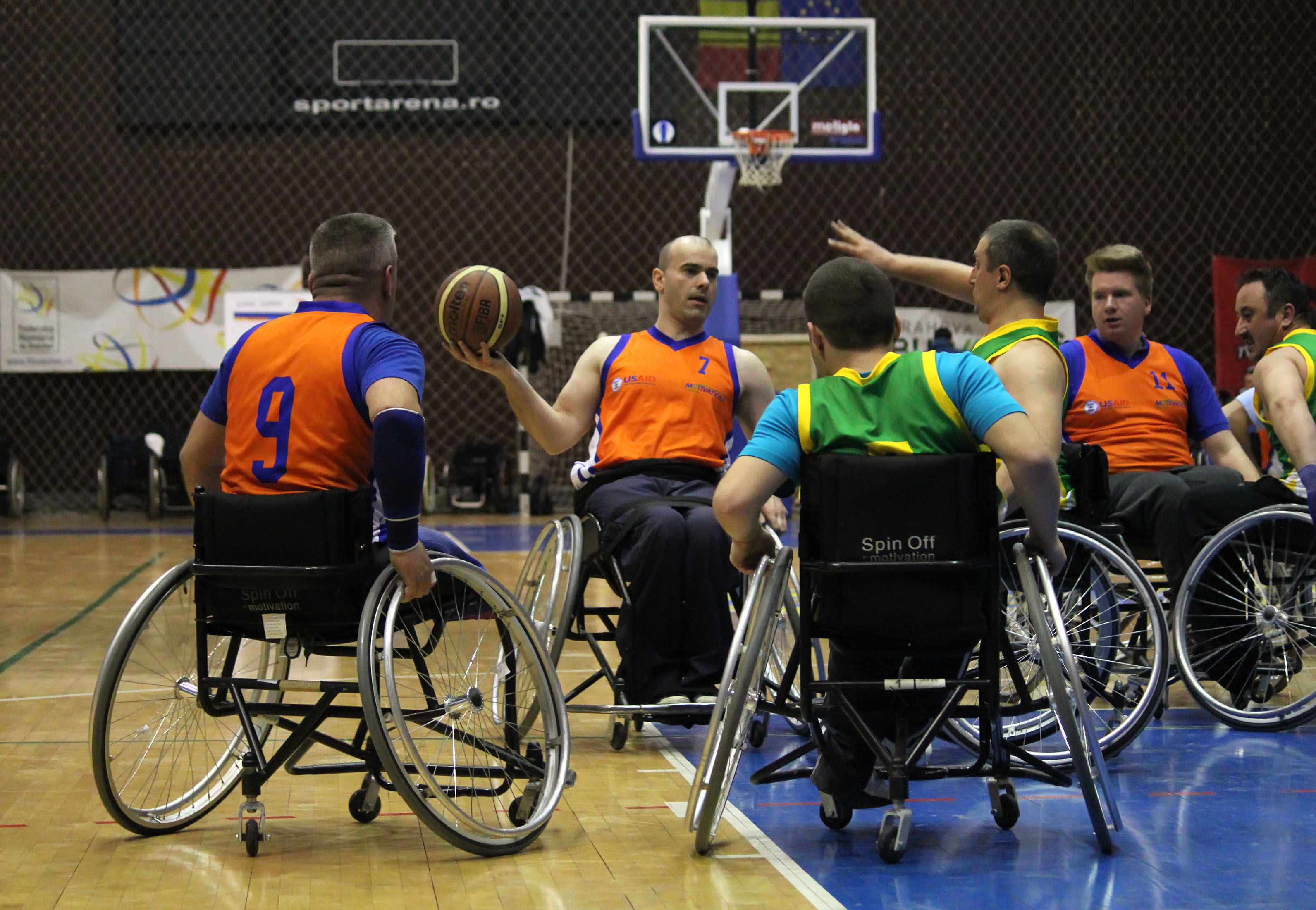 Exemplu de ambiție și voință de a face sport. ACS Supernova Neamţ a câştigat prima ediţie a Cupei Municipiului Ploieşti la baschet în scaun rulant / FOTO