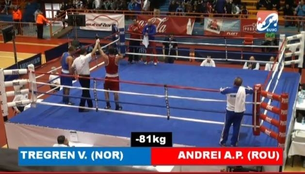 Box / Paul Andrei Arădoaie, medaliat cu aur la Campionatul European de la Zagreb