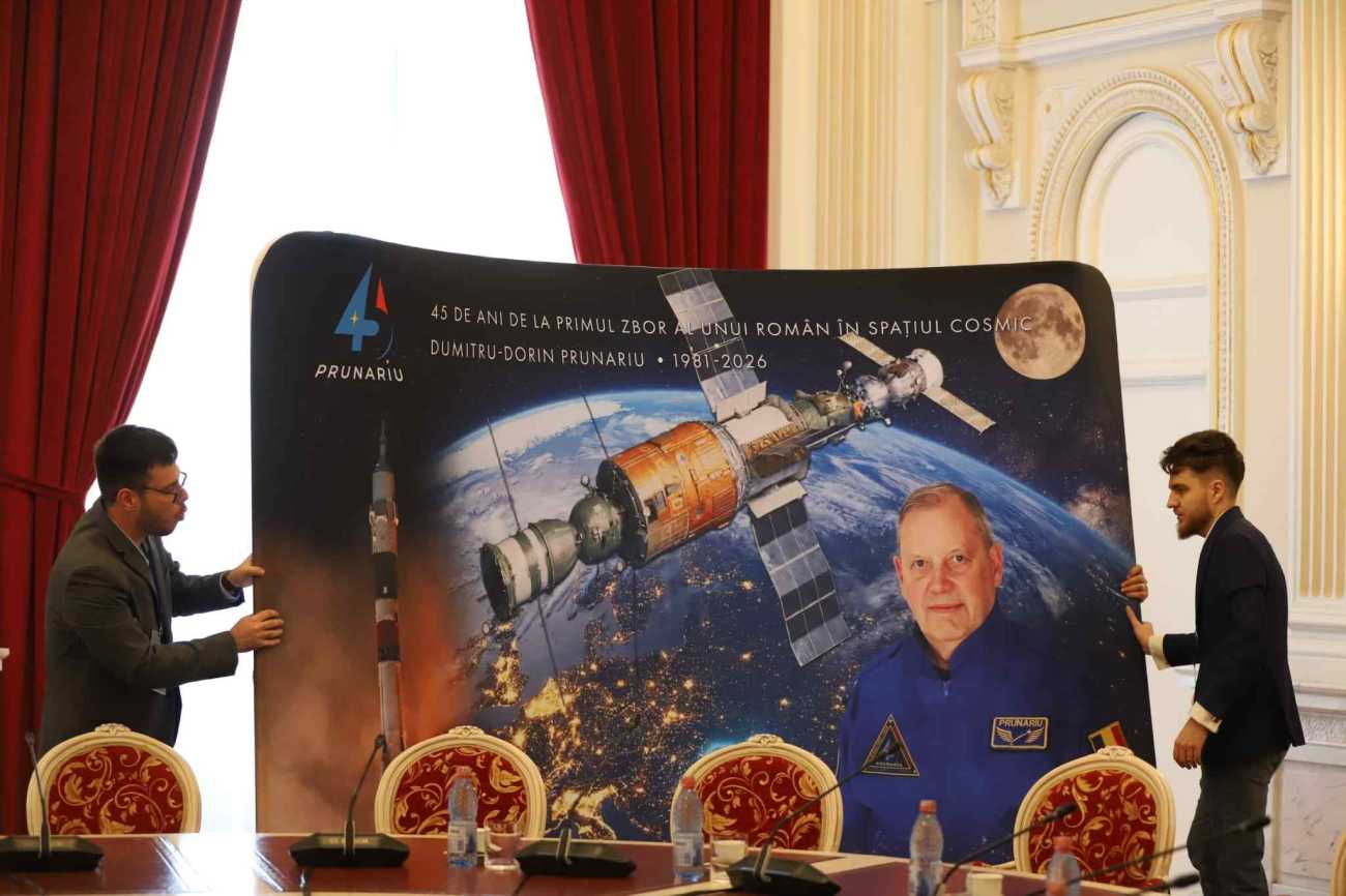 Dumitru Prunariu, singurul român care a zburat în Cosmos, aniversat în Senat după 45 de ani de la misiunea Soyuz 40