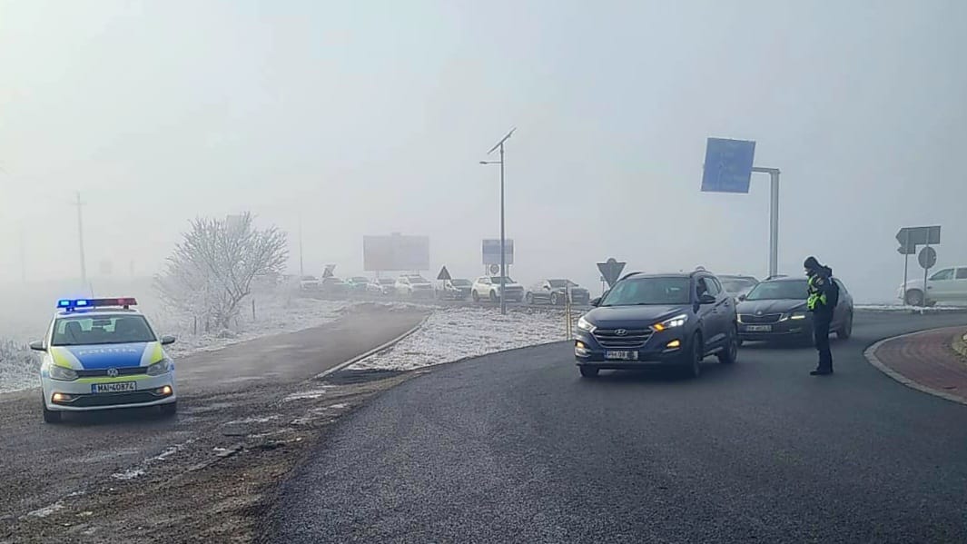 Aglomerație pe DN1 Brașov, pe sensul către București. Rutele alternative recomandate de polițiști