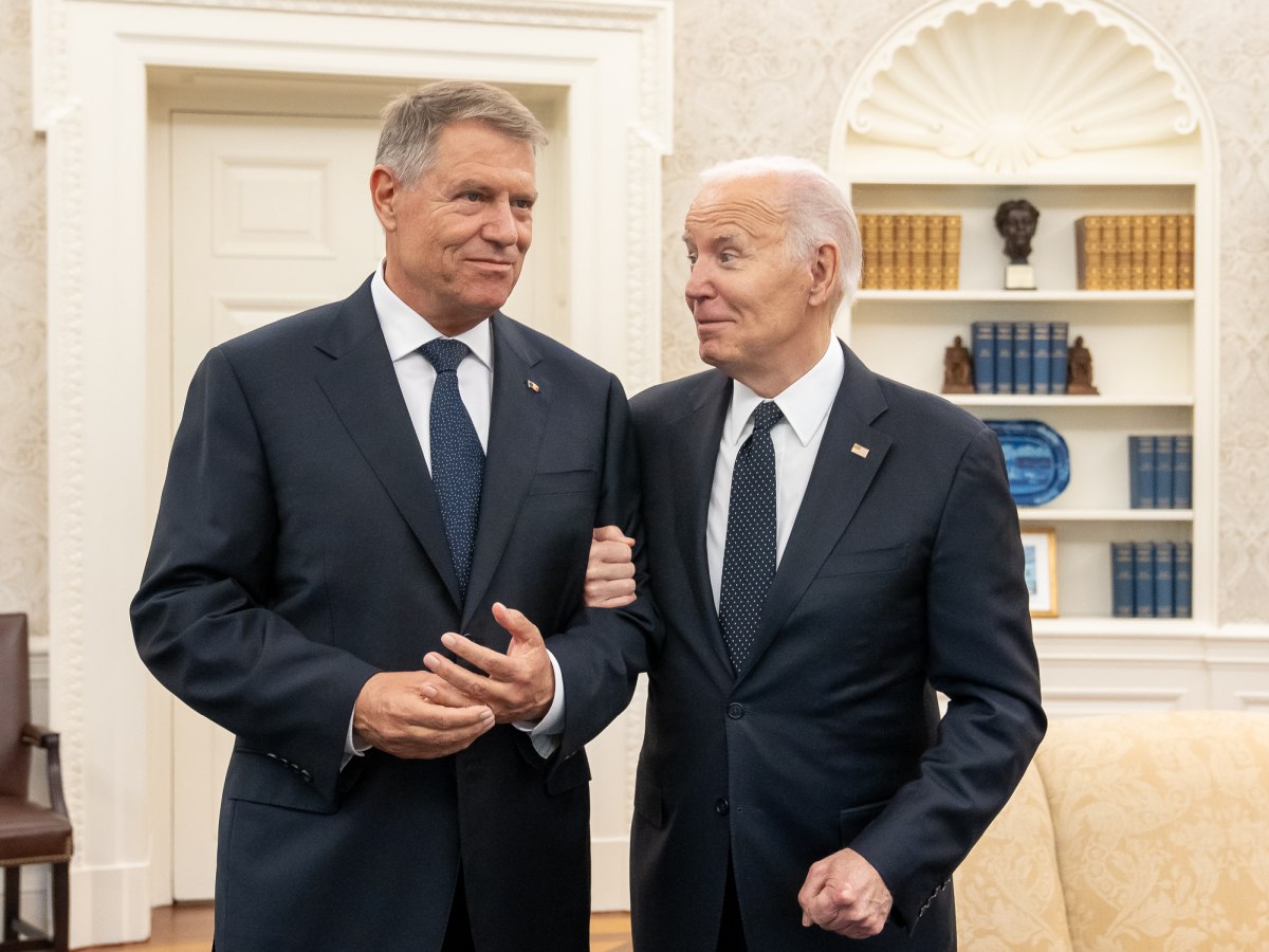 Klaus Iohannis, după întâlnirea cu Joe Biden, despre susținerea SUA pentru șefia NATO: Am decis să continuăm dialogul