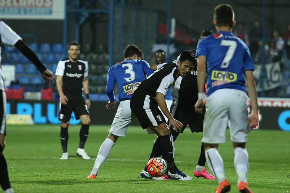 Liga I, play-off, etapa a 6-a: Viitorul - Astra 1-3. Liderul a defilat! Au punctat Boudjemaa, Găman și Alibec, respectiv tânărul Ciobanu. Gazdele, în 10! VIDEO