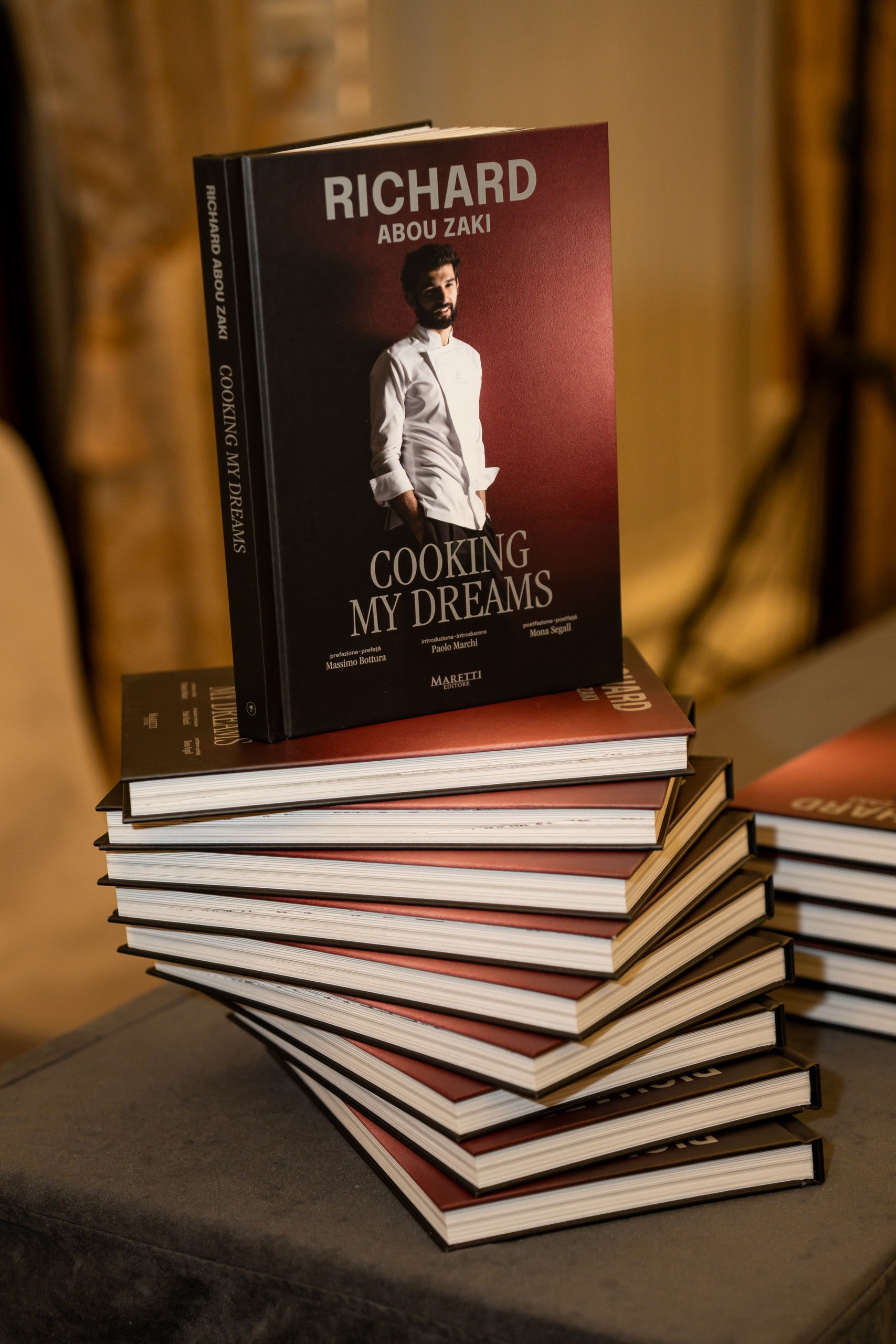 Ce a scris Chef Richard Abou Zaki în „Cooking my dreams”, prima lui carte: „Mi-am deschis sufletul cu multă emoție”