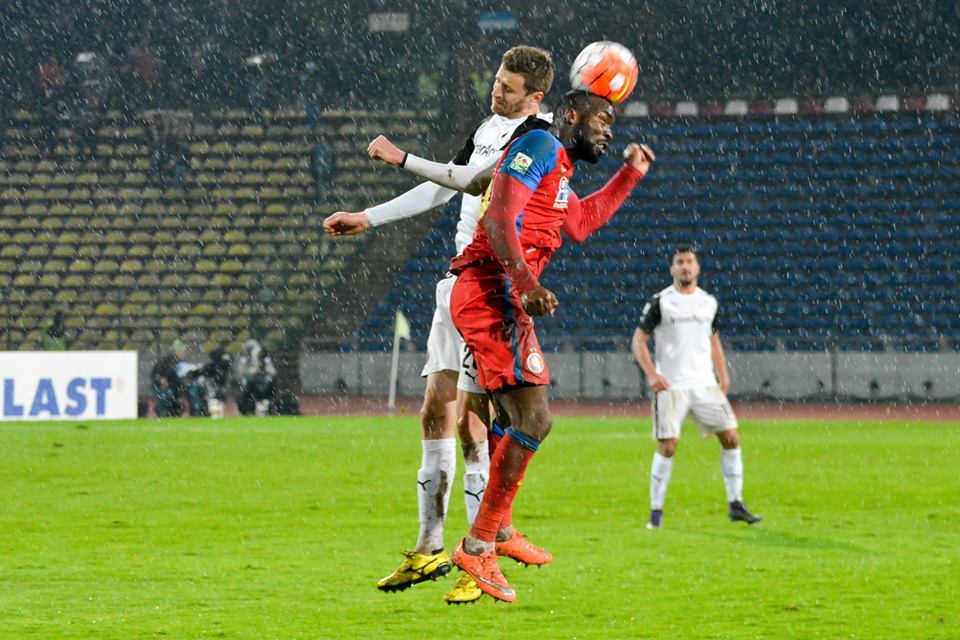 Cupa Ligii, semifinale, tur: Steaua - Astra 1-0. ^Șumudică: ”Dacă vor, facem un pact. Le dau calificarea pentru o victorie sau un egal duminică”