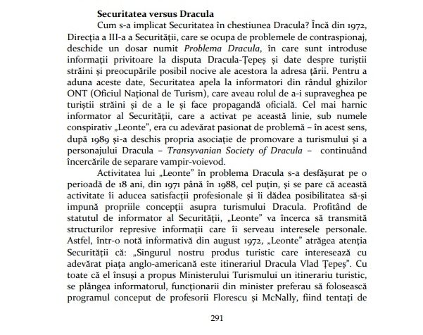 Mitul Dracula. Cum era valorificată de Securitate legenda contelui vampir. Rolul informatorului-ghid „Leonte” în supravegherea turiștilor străini